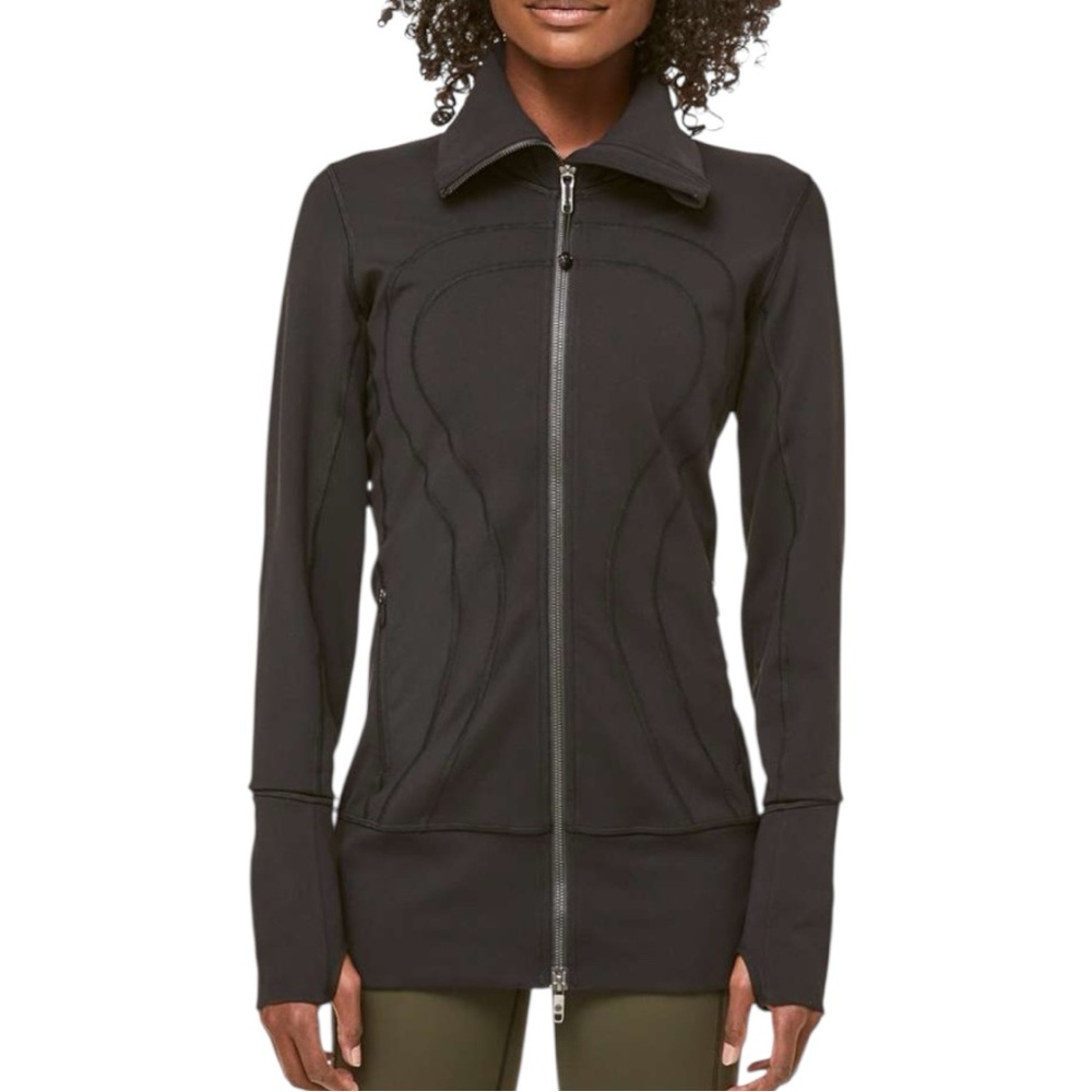 Lululemon In Stride Zip Up Women's Black Jacket